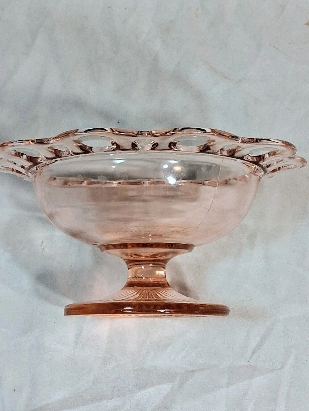 30's Anchor Hocking Pink Depression Glass 